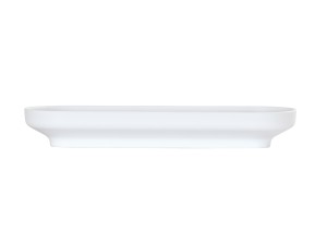 Nova 6x18 Coupe Platter-White